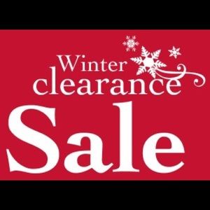Winter Clearance! Low Prices!